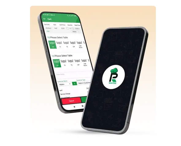 Customer & Waiter Order Taking App