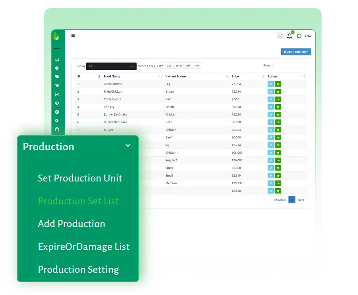 Production Management