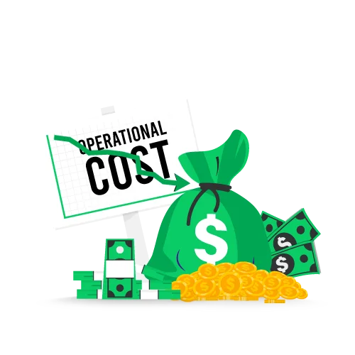 Cut the additional operational costs