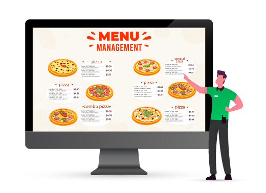 Restaurante de Pizza, Software