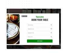 Advance Table Booking Process