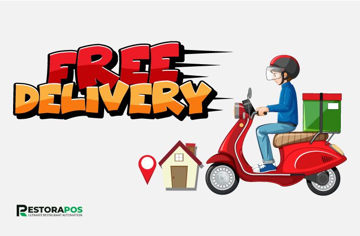 restaurant free Free Delivery rewards 