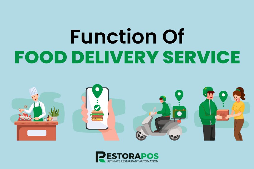 what is the function of food delivery service