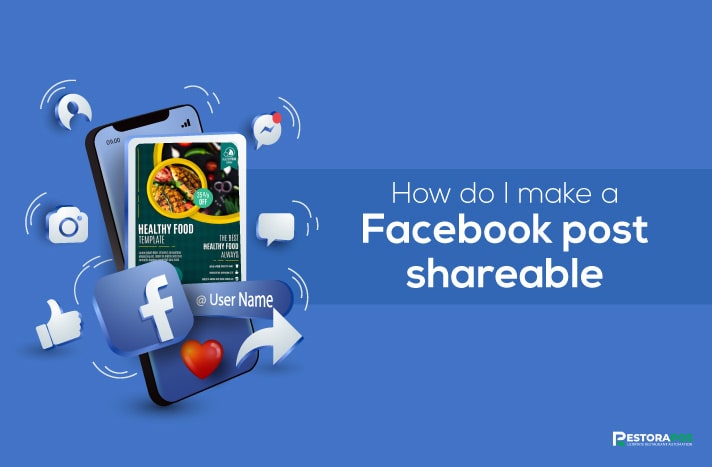 How do I make a Facebook post shareable