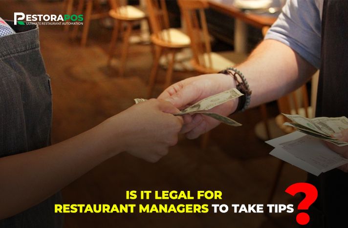 tips to waiter in restaurant 