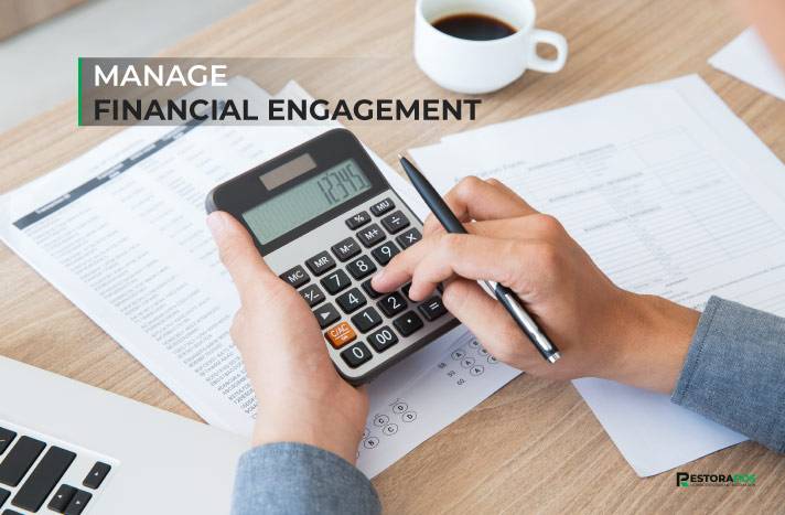 Manage financial engagement