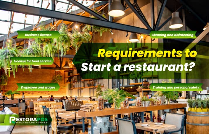 requirements to start a restaurant
